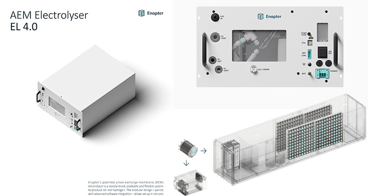電解水制氫設(shè)備公司Enapter綠色氫的未來(lái)